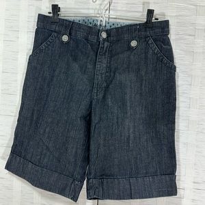 Lee Comfort Waistband Bermuda Jean Shorts